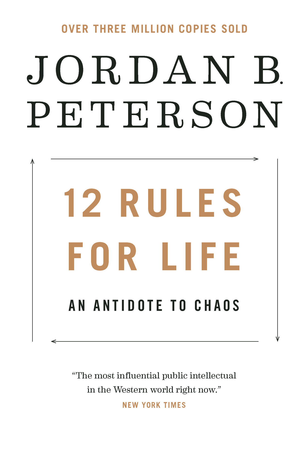 12 Rules for Life: An Antidote to Chaos by Jordan B. Peterson — ebook cover